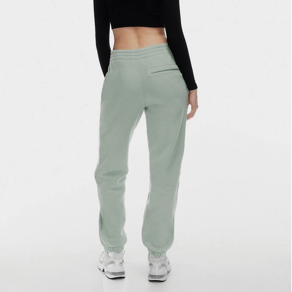 Aritzia TNA Polar Fleece Jogger Seafoam Light Green XS - Picture 3 of 6